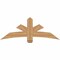 Ekena Millwork Alberta Smooth Timber Gable Bracket, Western Red Cedar, 60"W x 22"H x 5 1/2"D x 5 1/2"F, 9/12 Pitch GBW060X22X0606ALB00SWR - alternate 1
